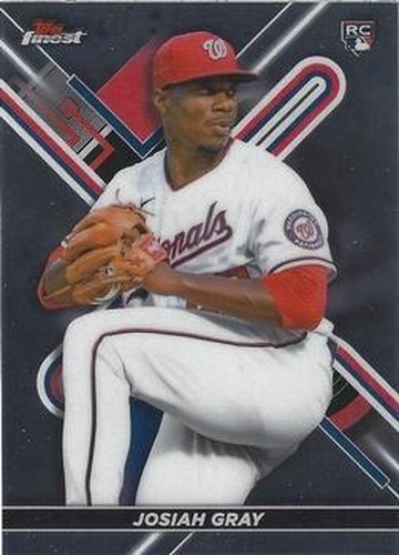 #25 Josiah Gray - Washington Nationals - 2022 Finest Baseball