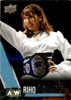 #25 RIHO - 2021 Upper Deck AEW Wrestling