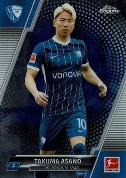 #25 Takuma Asano - VfL Bochum 1848 - 2021-22 Topps Chrome Bundesliga Soccer