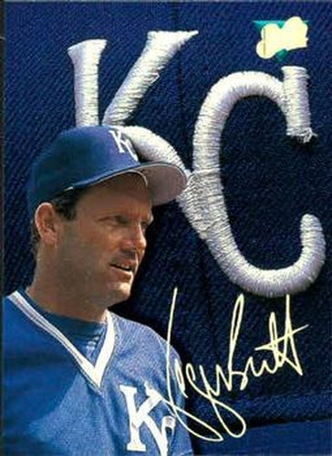 #25 George Brett - Kansas City Royals - 1993 Studio Baseball
