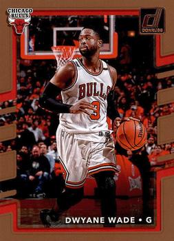 #25 Dwyane Wade - Chicago Bulls - 2017-18 Donruss Basketball