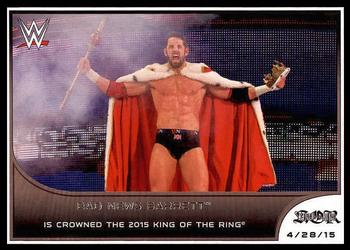 #25 Bad News Barrett - 2016 Topps WWE Road to Wrestlemania Wrestling