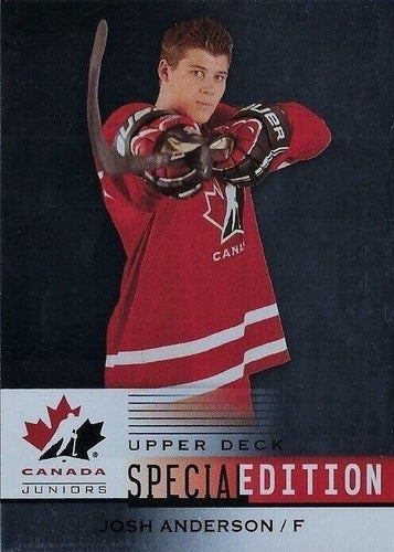 #SE-25 Josh Anderson - Canada - 2014 Upper Deck Team Canada Juniors - Special Edition Hockey