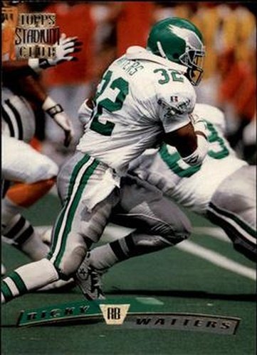 #25 Ricky Watters - Philadelphia Eagles - 1996 Stadium Club Football