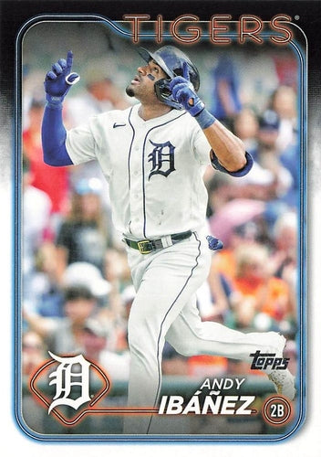 #25 Andy Ibáñez - Detroit Tigers - 2024 Topps Baseball