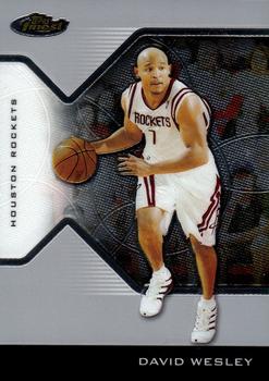 #25 David Wesley - Houston Rockets - 2004-05 Finest Basketball