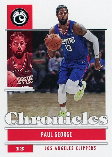 #25 Paul George - Los Angeles Clippers - 2021-22 Panini Chronicles Basketball