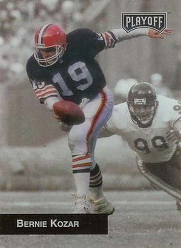#25c Bernie Kosar - Cleveland Browns - 1993 Playoff Football