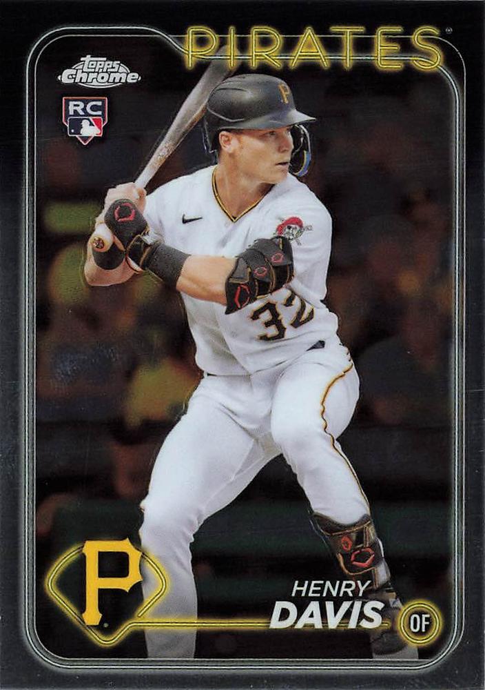 #260 Henry Davis - Pittsburgh Pirates - 2024 Topps Chrome Baseball