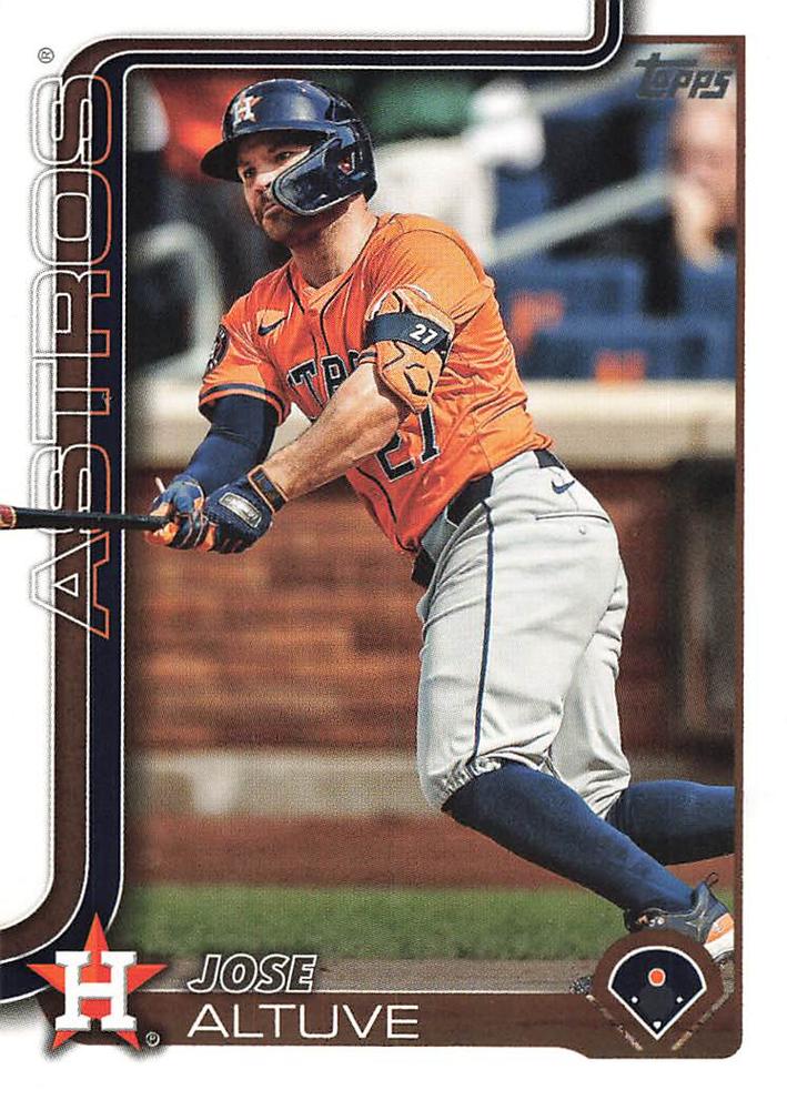 #260 Jose Altuve - Houston Astros - 2025 Topps Baseball