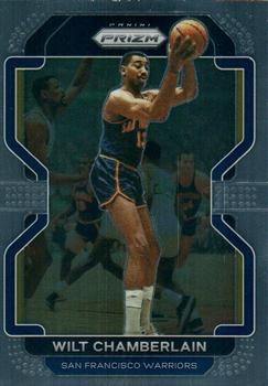 #260 Wilt Chamberlain - San Francisco Warriors - 2021-22 Panini Prizm - Silver Basketball
