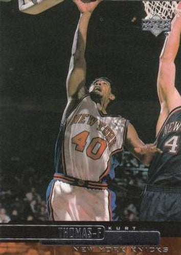 #260 Kurt Thomas - New York Knicks - 1999-00 Upper Deck Basketball