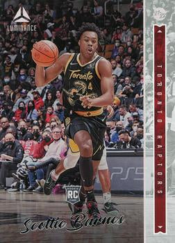 #260 Scottie Barnes - Toronto Raptors - 2021-22 Panini Chronicles Basketball