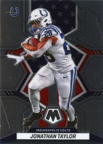 #260 Jonathan Taylor - Indianapolis Colts - 2022 Panini Mosaic Football