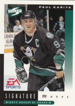 #260 Paul Kariya - Anaheim Mighty Ducks - 1997-98 Score Hockey