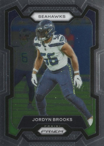 #260 Jordyn Brooks - Seattle Seahawks - 2023 Panini Prizm Football