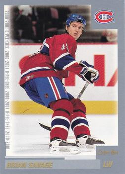 #261 Brian Savage - Montreal Canadiens - 2000-01 O-Pee-Chee Hockey