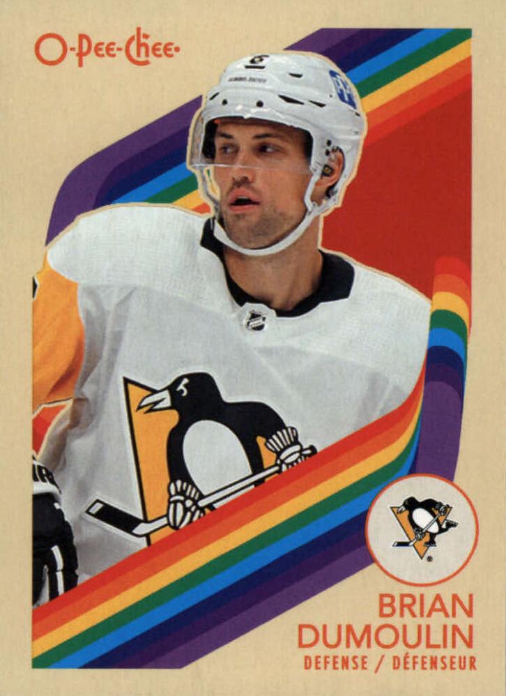 #261 Brian Dumoulin - Pittsburgh Penguins - 2023-24 O-Pee-Chee - Retro Hockey