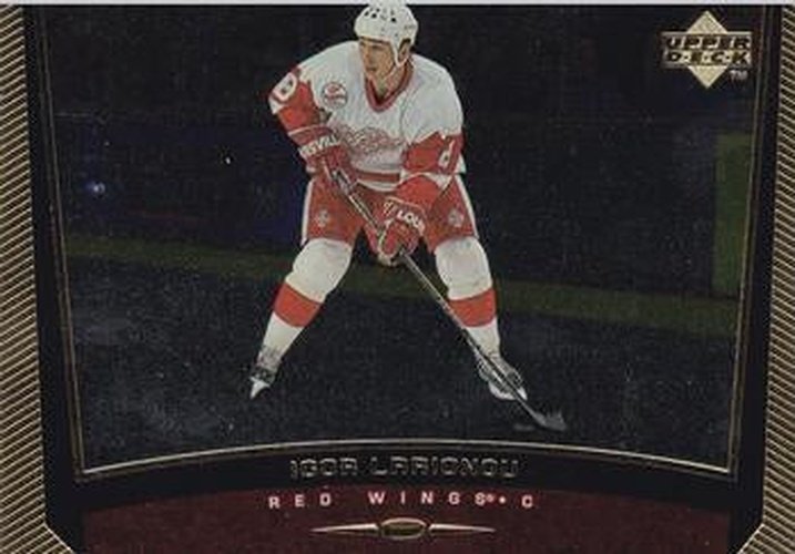#261 Igor Larionov - Detroit Red Wings - 1998-99 Upper Deck Gold Reserve Hockey