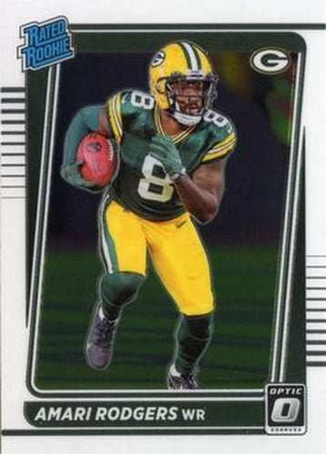 #261 Amari Rodgers - Green Bay Packers - 2021 Donruss Optic Football