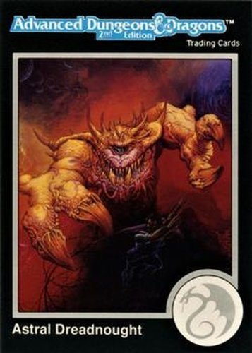 #261 Astral Dreadnought - 1991 TSR Advanced Dungeons & Dragons - Silver