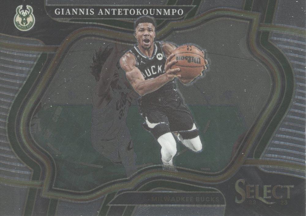 #261 Giannis Antetokounmpo - Milwaukee Bucks - 2022-23 Panini Select Basketball
