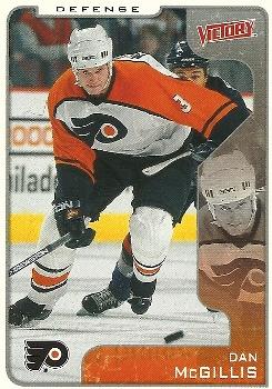 #262 Dan McGillis - Philadelphia Flyers - 2001-02 Upper Deck Victory Hockey