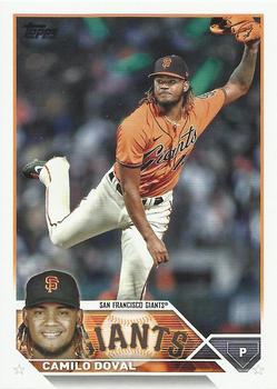 #262 Camilo Doval - San Francisco Giants - 2023 Topps Baseball