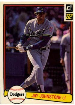 #262 Jay Johnstone - Los Angeles Dodgers - 1982 Donruss Baseball