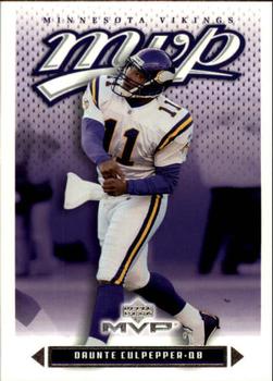 #263 Daunte Culpepper - Minnesota Vikings - 2003 Upper Deck MVP Football