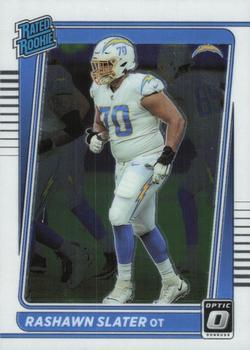 #263 Rashawn Slater - Los Angeles Chargers - 2021 Donruss Optic Football