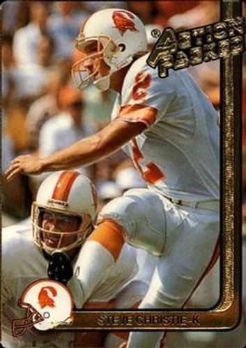 #263 Steve Christie - Tampa Bay Buccaneers - 1991 Action Packed Football