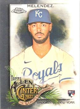 #264 MJ Melendez - Kansas City Royals - 2022 Topps Allen & Ginter Chrome Baseball