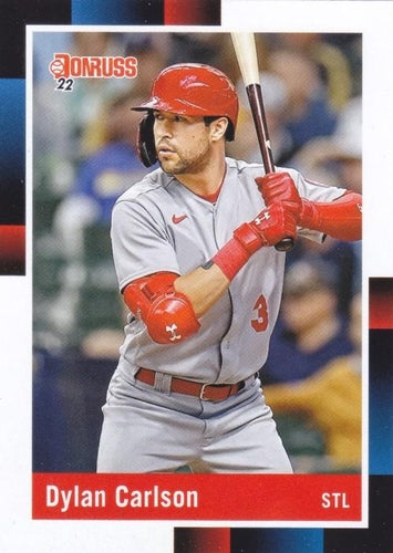 #264 Dylan Carlson - St. Louis Cardinals - 2022 Donruss Baseball