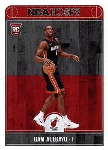 #264 Bam Adebayo - Miami Heat - 2017-18 Hoops Basketball