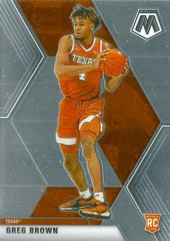 #264 Greg Brown III - Texas Longhorns - 2021 Panini Chronicles Draft Picks Basketball