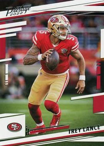 #264 Trey Lance - San Francisco 49ers - 2022 Panini Prestige Football