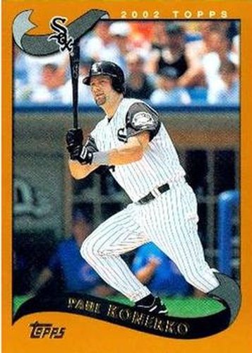 #264 Paul Konerko - Chicago White Sox - 2002 Topps Baseball