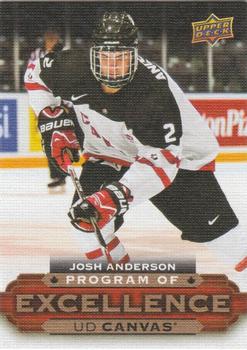 #C264 Josh Anderson - Canada - 2015-16 Upper Deck - UD Canvas Hockey