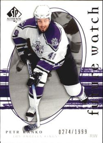 #264 Petr Kanko - Los Angeles Kings - 2005-06 SP Authentic Hockey
