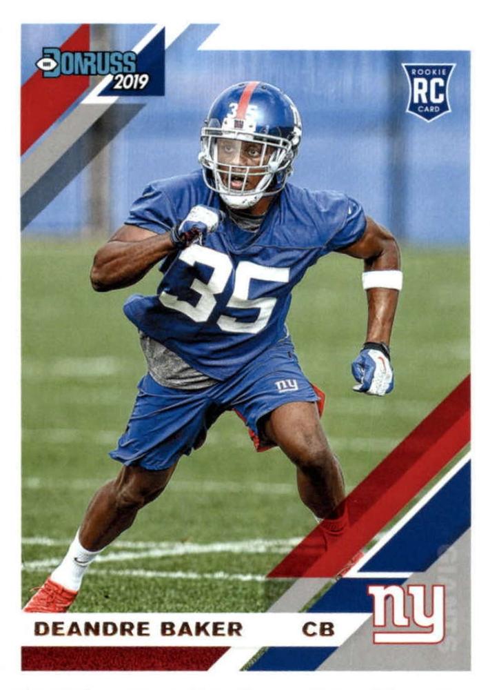 #264 Deandre Baker - New York Giants - 2019 Donruss Football