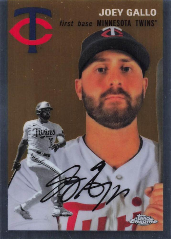 #265 Joey Gallo - Minnesota Twins - 2023 Topps Chrome Platinum Anniversary Baseball