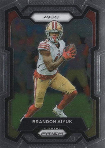 #265 Brandon Aiyuk - San Francisco 49ers - 2023 Panini Prizm Football