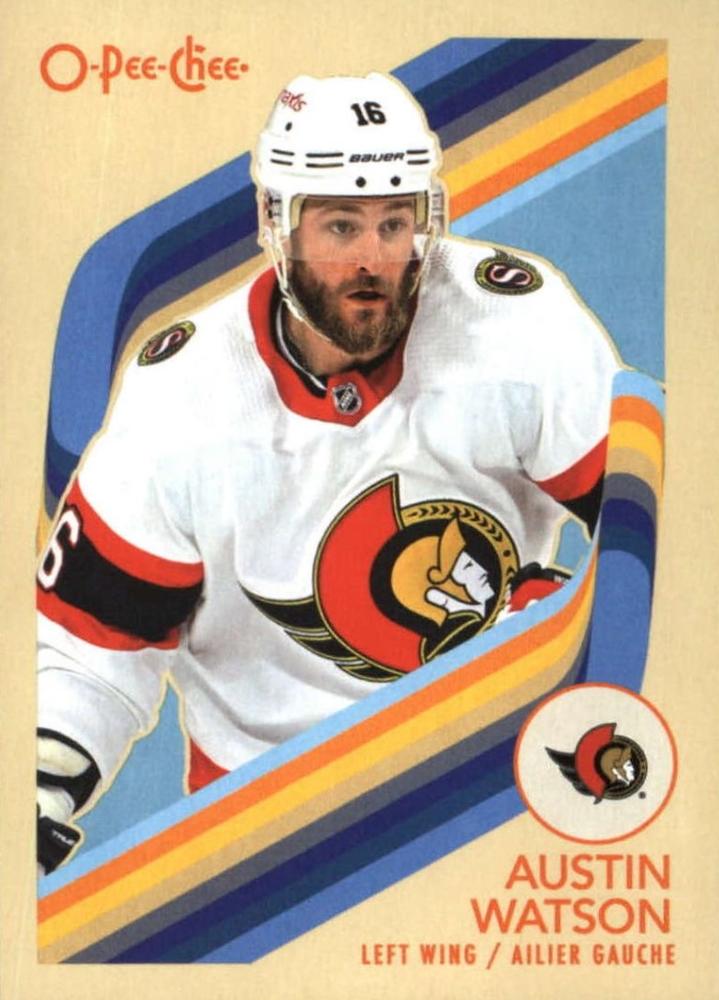 #265 Austin Watson - Ottawa Senators - 2023-24 O-Pee-Chee - Retro Hockey