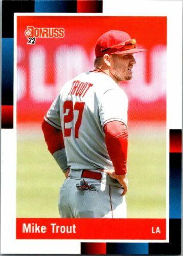 #265 Mike Trout - Los Angeles Angels - 2022 Donruss Baseball