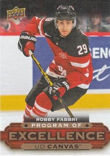 #C265 Robby Fabbri - Canada - 2015-16 Upper Deck - UD Canvas Hockey