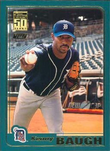 #T265 Kenny Baugh - Detroit Tigers - 2001 Topps Traded & Rookies Baseball