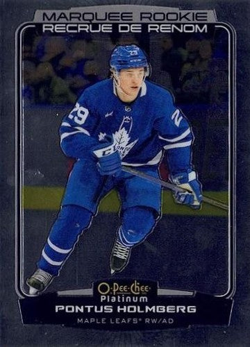 #265 Pontus Holmberg - Toronto Maple Leafs - 2022-23 O-Pee-Chee Platinum Hockey