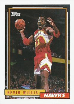 #266 Kevin Willis - Atlanta Hawks - 1992-93 Topps Basketball