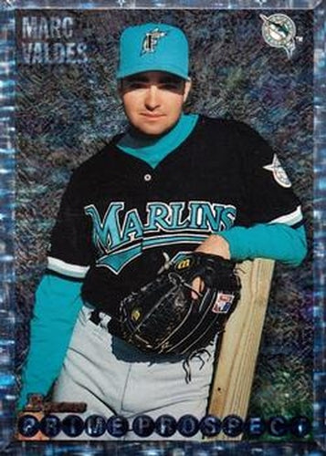 #266 Marc Valdes - Florida Marlins - 1995 Bowman Baseball